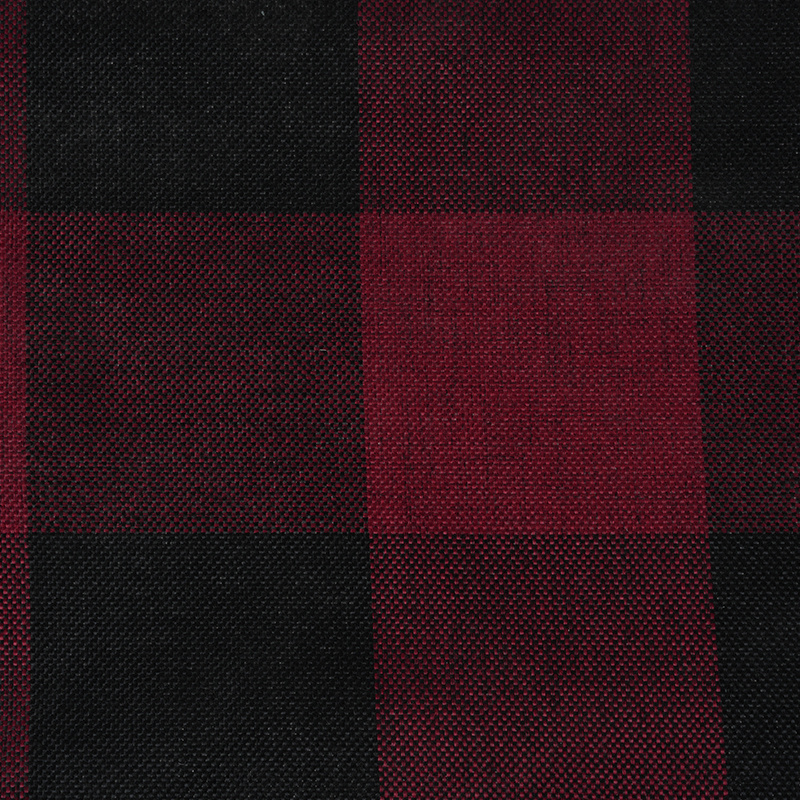 10*10 Plaid Polyester Linen na Tela
